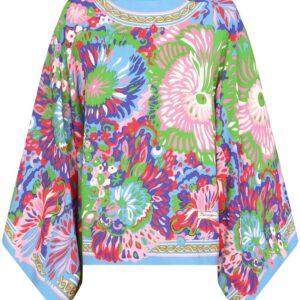 Dolce & Gabbana  floral-print silk top