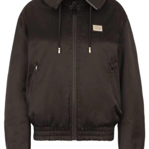 Dolce & Gabbana  logo-patch hooded jacket