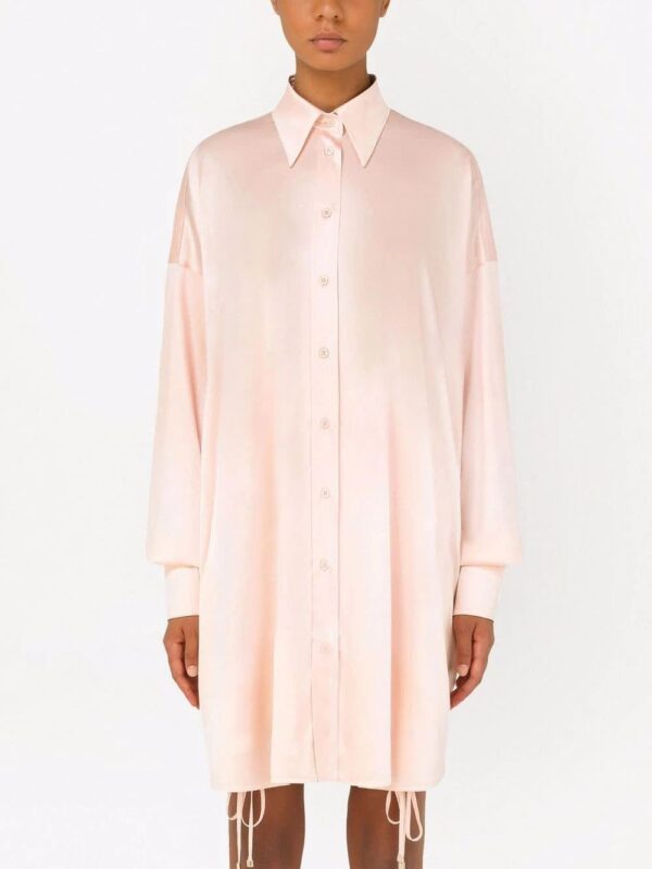 Dolce & Gabbana  oversized silk shirt dress - Image 3