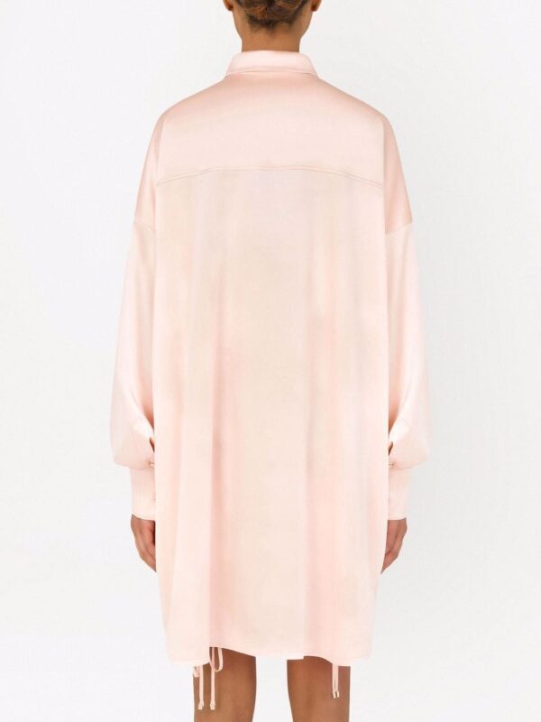 Dolce & Gabbana  oversized silk shirt dress - Image 4