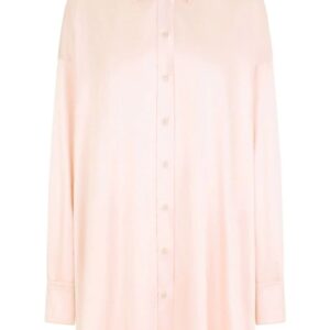 Dolce & Gabbana  oversized silk shirt dress