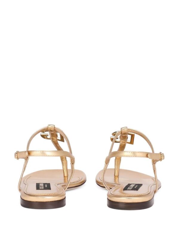 Dolce & gabbana  logo-plaque open-toe sandals - Image 3