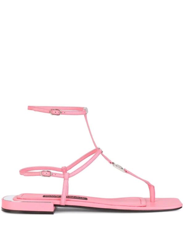 Dolce & gabbana DG logo gladiator sandals