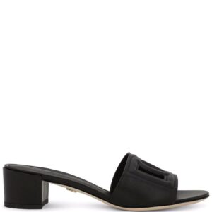 Dolce & Gabbana  DG cut-out leather sandals