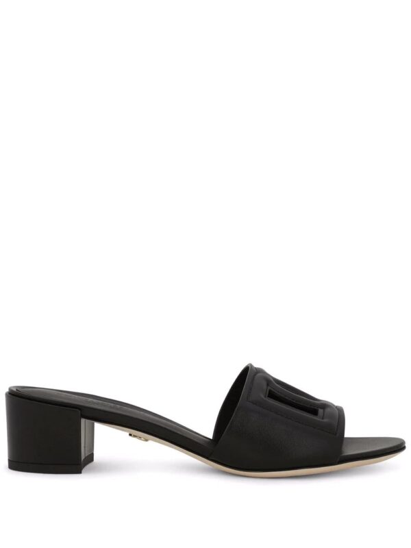 Dolce & Gabbana  DG cut-out leather sandals