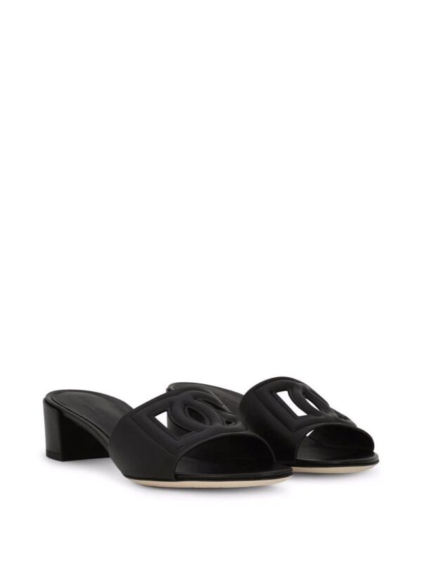 Dolce & Gabbana  DG cut-out leather sandals - Image 2