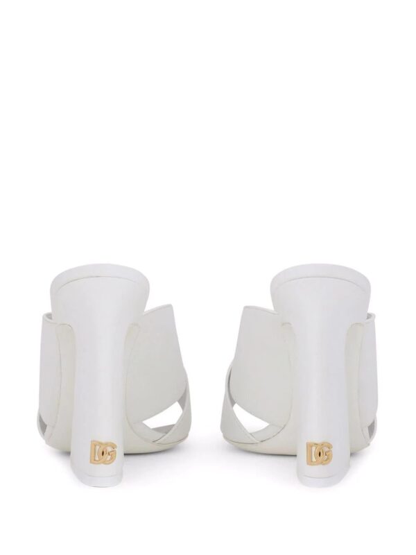 Dolce & gabbana  tapered-heel leather sandals - Image 3