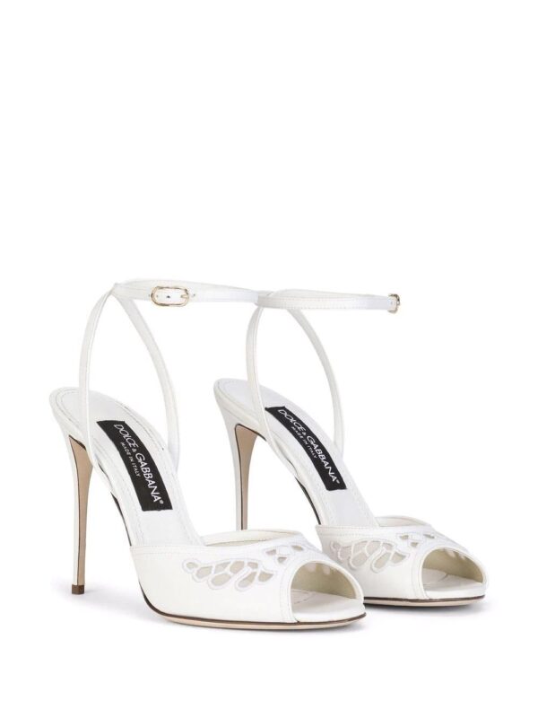 Dolce & gabbana  broderie anglaise sandals - Image 2