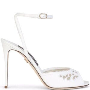 Dolce & gabbana  broderie anglaise sandals