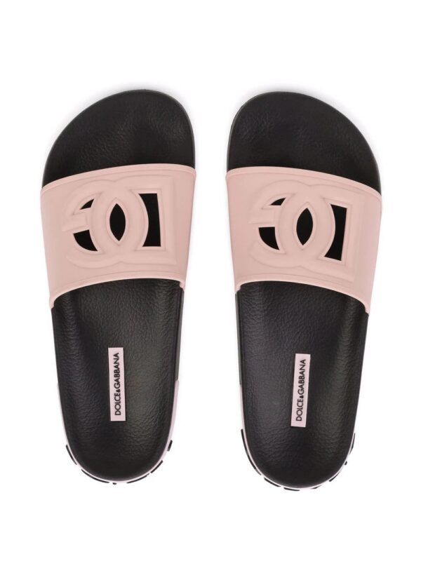 Dolce & Gabbana  cut-out logo slides - Image 4