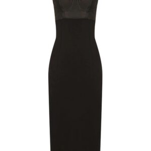 Dolce & Gabbana  cut-out bustier midi-dress