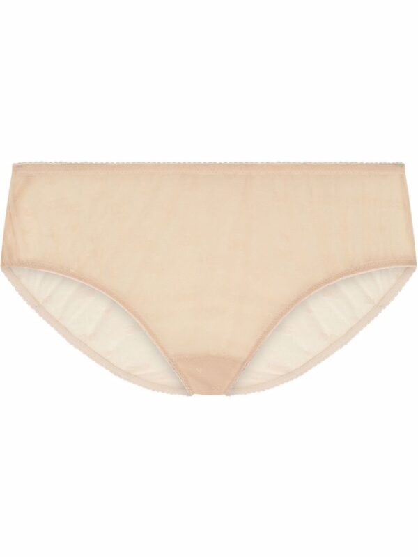 Dolce & Gabbana  DG tulle mid-rise briefs