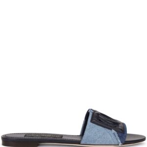 Dolce & gabbana  logo-patch open-toe sandals