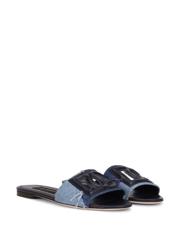 Dolce & gabbana  logo-patch open-toe sandals - Image 2