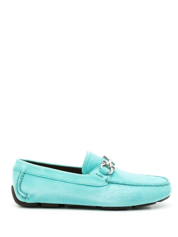 Ferragamo  Gancini leather loafers
