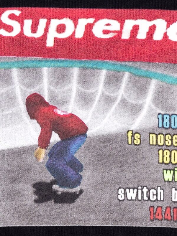 Supreme  x Thrasher logo-print hoodie - Image 2