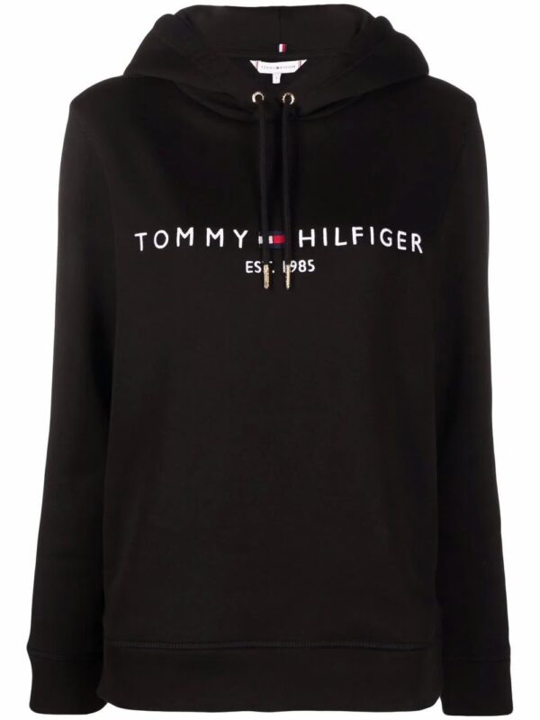 Tommy Hilfiger  logo-print drawstring hoodie