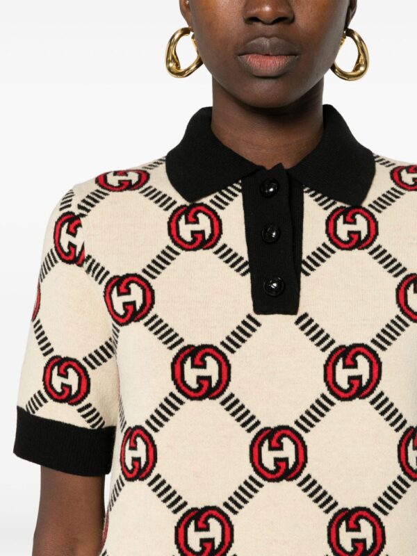 Gucci reversible Interlocking G knitted dress - Image 5