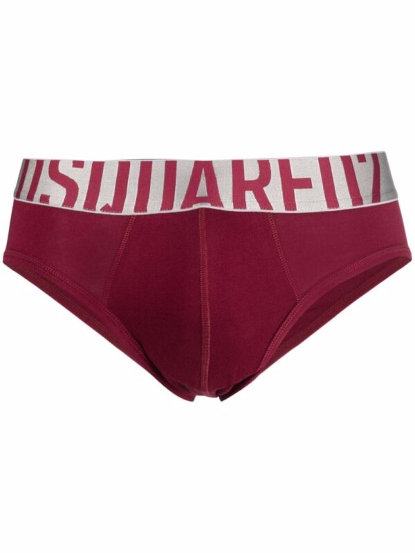 Dsquared2  contrast logo-waistband briefs