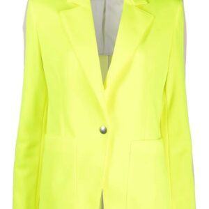 Palm Angels striped-trim blazer