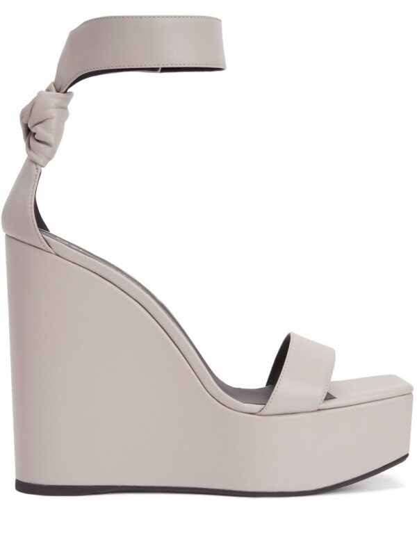 Giuseppe Zanotti  Meissa knot wedge sandals