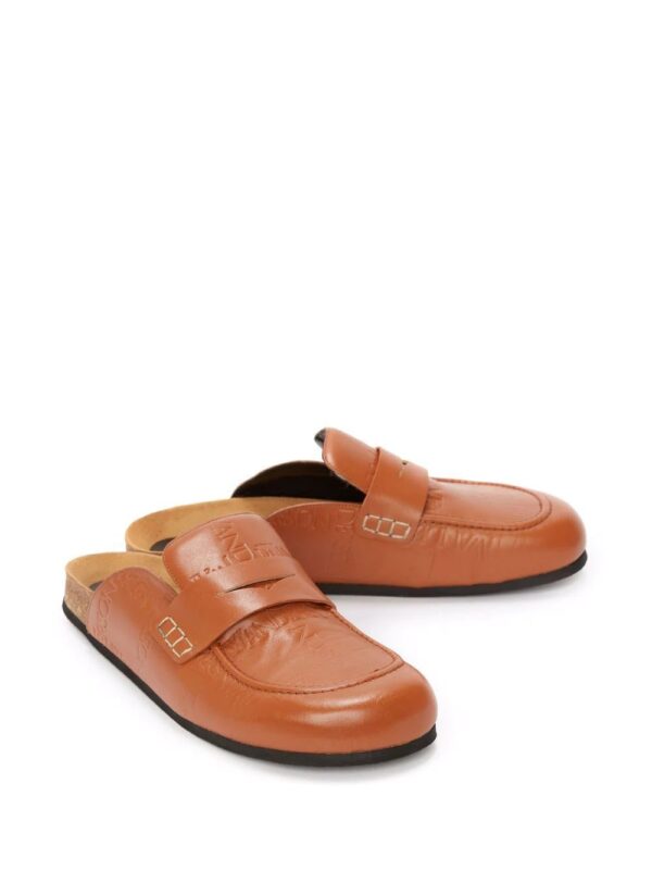 JW Anderson  logo-debossed loafer mules - Image 2