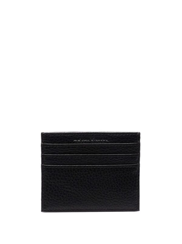 Emporio Armani  textured-effect leather cardholder - Image 2