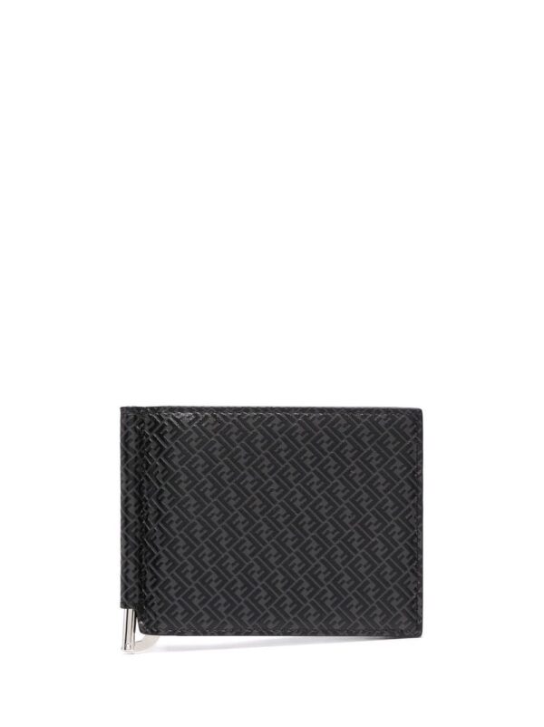 Fendi  micro FF-print embossed cardholder