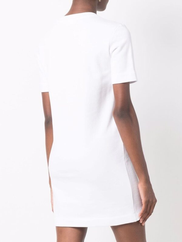 Love Moschino logo-print T-shirt dress - Image 4