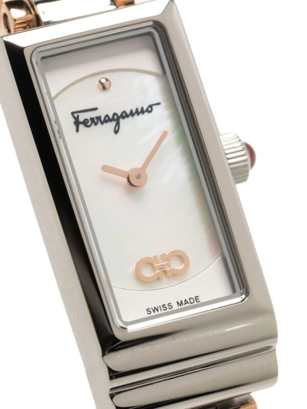 Salvatore Ferragamo Watches  Gancini rectangular watch - Image 3