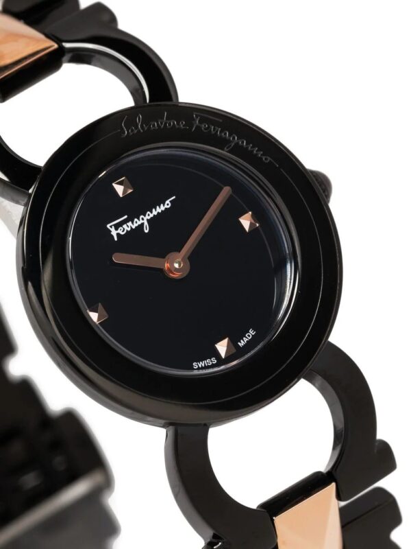 Salvatore Ferragamo Watches  two-tone design watch - Image 3