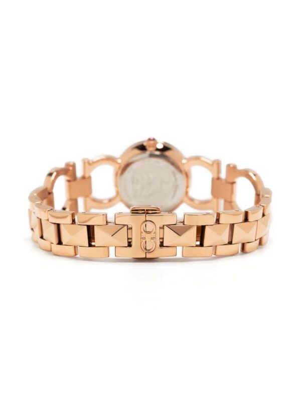 Salvatore Ferragamo Watches  double-Gancini round watch - Image 4