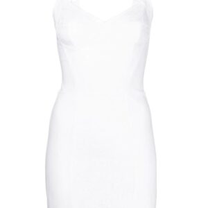 Dolce & Gabbana  lace-panelling bustier dress