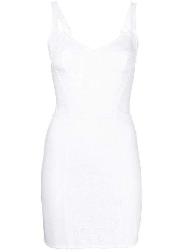 Dolce & Gabbana  lace-panelling bustier dress