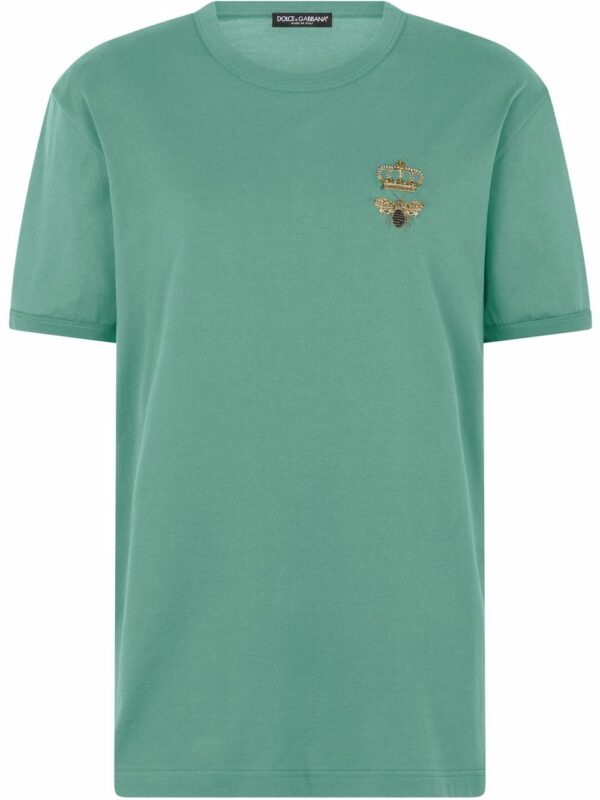 Dolce & Gabbana  crown embroidered T-shirt