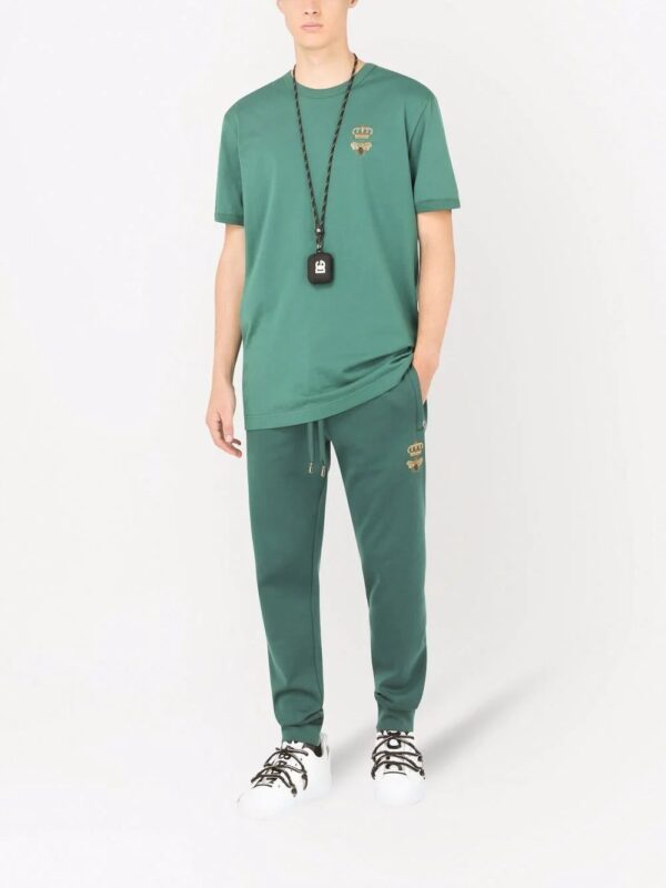 Dolce & Gabbana  crown embroidered T-shirt - Image 2