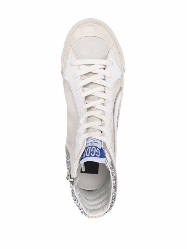 Golden Goose star-patch lace-up sneakers - Image 4
