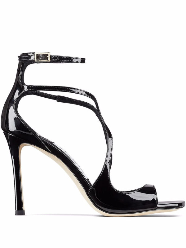 Jimmy Choo  Azia 95mm square-toe sandals