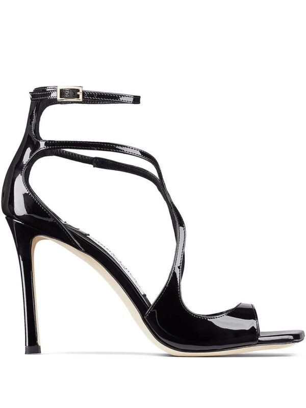 Jimmy Choo  Azia 95mm square-toe sandals