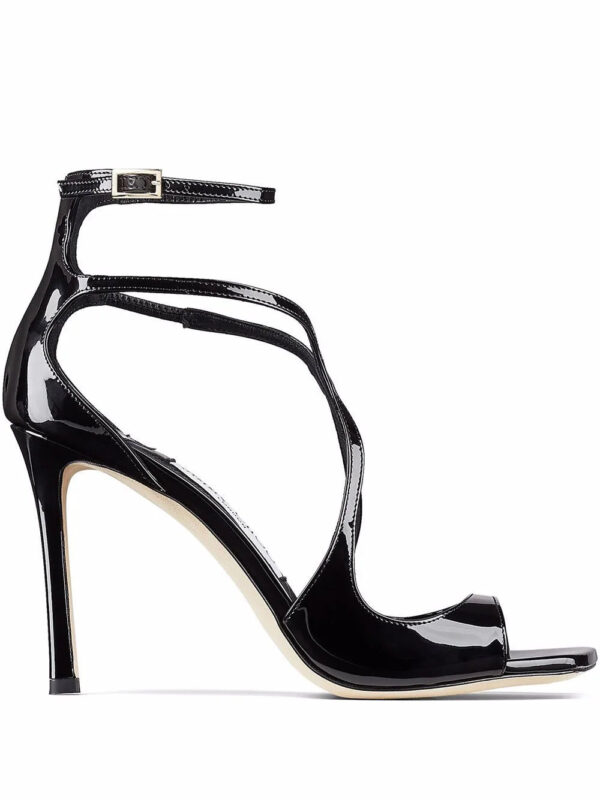 Jimmy Choo  Azia 95mm square-toe sandals