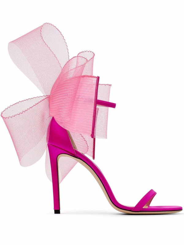 Jimmy Choo  100mm Aveline asymmetric sandals