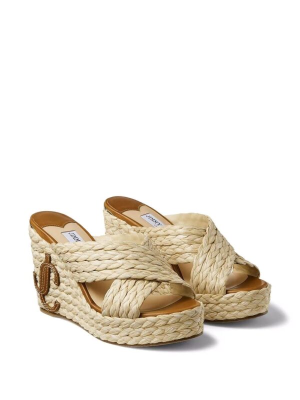Jimmy choo  Dovina 100mm wedge sandals - Image 2