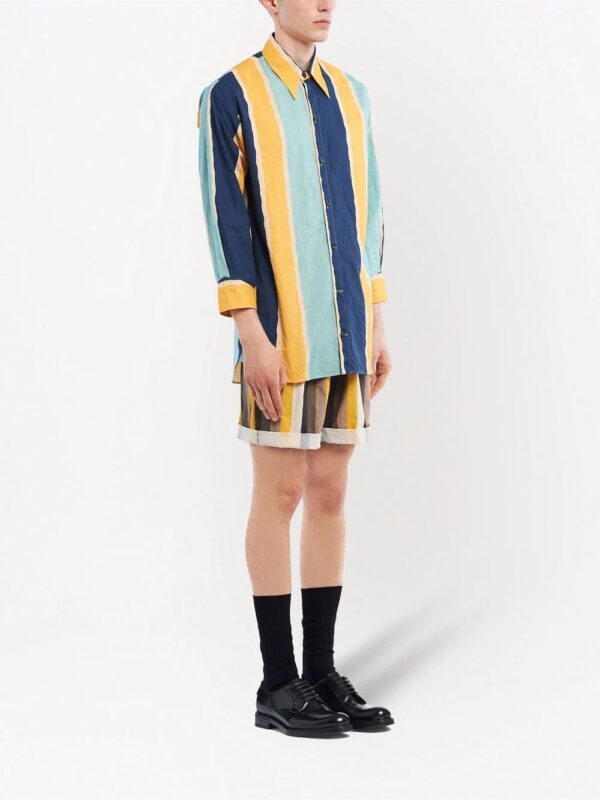 Prada  stripe-print shirt - Image 3