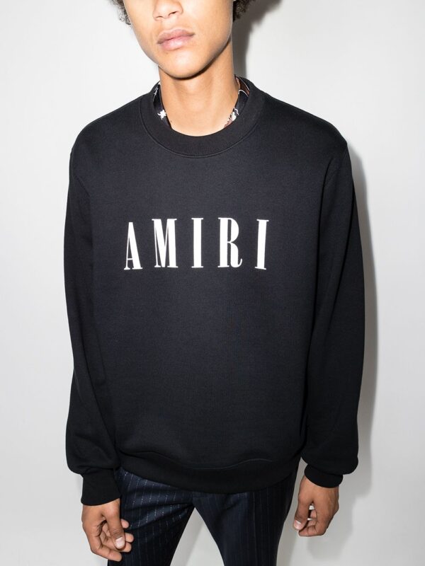AMIRI  logo-print cotton sweatshirt - Image 3