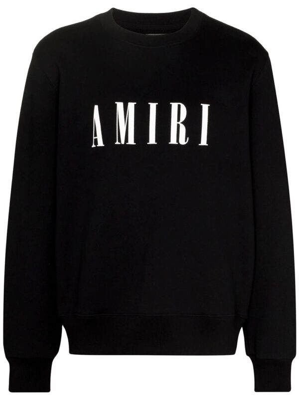 AMIRI  logo-print cotton sweatshirt