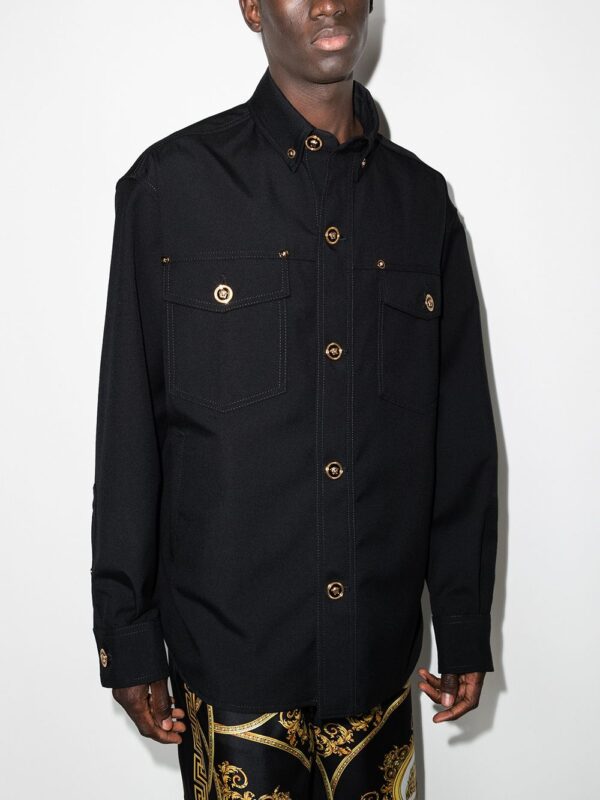 Versace  Medusa Head-motif button jacket - Image 2
