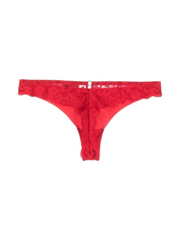 Fleur Du Mal  charlotte seamless lace thong - Image 2