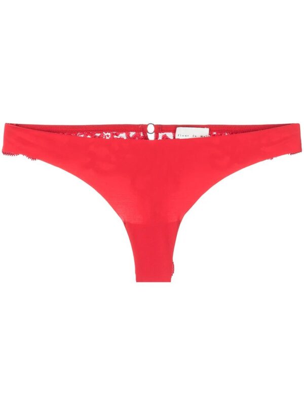Fleur Du Mal  charlotte seamless lace thong