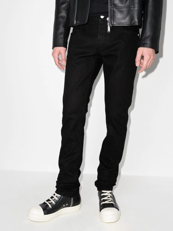 Alexander McQueen  embroidered logo jeans - Image 2