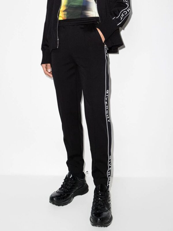 Givenchy  logo-stripe track pants - Image 2